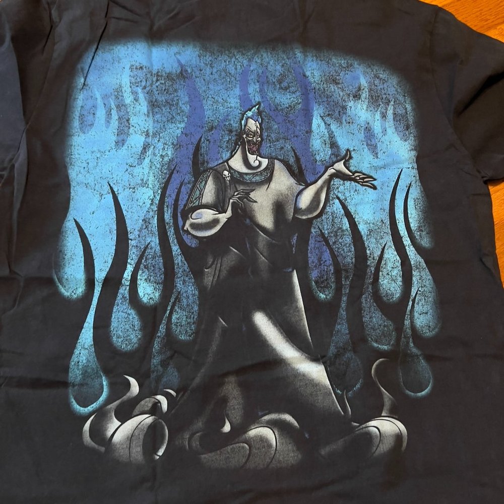 Disney Hades Vintage T-Shirt Washed Black
